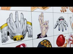 Drawing Hands in Different Anime Styles