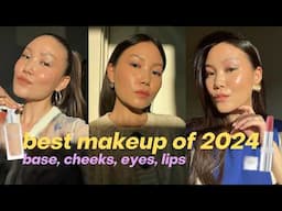 BEST MAKEUP OF 2024 ✨ skin-forward looks, glossy lips, cream blush | simplified beauty in my 30s