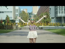 First Year Fundamentals - O-Week