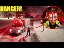 IF YOU SEE A BLOODY PARAMEDIC IN AN AMBULANCE, RUN! (IT'S NOT SAFE)