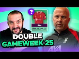 DOUBLE GAMEWEEK 25 ANNOUNCED