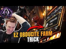 OBDUCITE FARM Trick - EZ Masterwork Mats in Season 7 Diablo 4