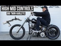 High Mid Controls for Big Twin Harleys by LNSPLTBLVD