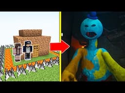 DOEY (Poppy Playtime 4) Tấn Công Nhà Được Bảo Vệ Bởi bqThanh & Ốc Trong Minecraft