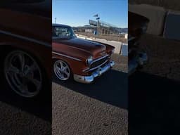 Chevy 1955 Hot Rod at The Car Show #shorts #car #automobile #motorsport #classiccar #carshow