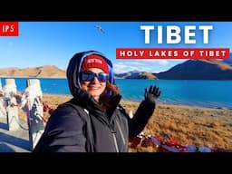 Ep 5 | Holy Lakes of Tibet | Lake Mansarovar Looks Like This | DesiGirl Traveller in Tibet