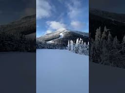 The view while skiing at Whiteface in northern New York yesterday! ❄️⛷️🥶