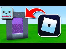 How To Make a PORTAL to The ROBLOX Dimension in KawaiiWorld