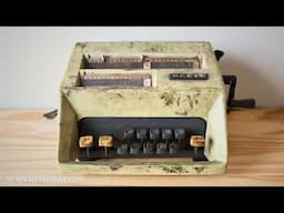 Restoration of an Antique Swedish Calculator (FACIT)