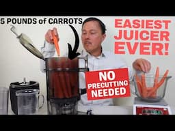 The ONLY Juicer That Can Handle 5 Pounds of Carrots With ZERO Prep