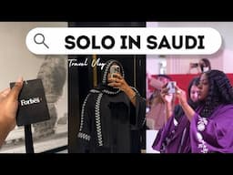 My experience exploring Saudi Arabia, Solo as a black woman | Forbes event, Dior expo,Blvd world ETC