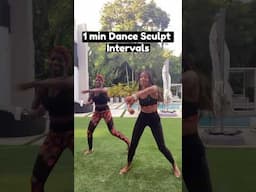 One Minute Dance Sculpt Workout!