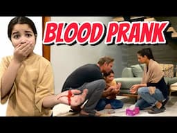 Aayat Arif || Blood Prank || vlog