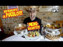 el MENÚ GIGANTE y BARATO de un RESTAURANTE de PUEBLO!!! Ruta NVI Cap. 4