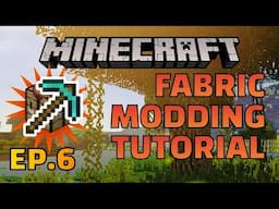 Minecraft: Fabric Modding Tutorial - Tools & Crafting (#6) TotallyGamerJet