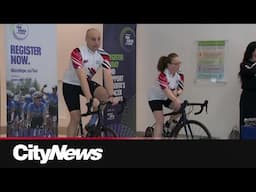 Pedaling for a cure: Alberta cyclists ride to support research on World Cancer Day