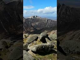 Goat Fell, Arran. At 874m the summit is the highest point on the Arran Coastal Way. Amazing!