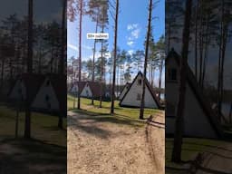 Hidden lakeside resort in Mazury, Poland