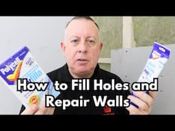 Mastering Wall Repairs And Hole Filling!