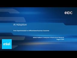 Accelerating AI Adoption: Impact from AI in Days at 55X Lower Cost | Intel Business