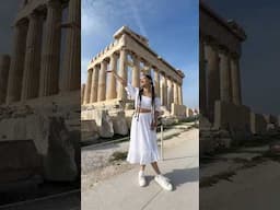 Exploring Greece 🌟🩷 @AnushkaSen04  #shorts