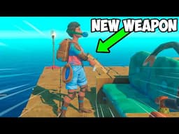 Creating THE BEST Weapons In Raft