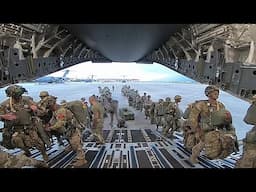 U.S. Army Paratroopers Conduct Airborne Jump In Italy