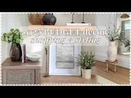 NEW DECOR AT TJMAXX + HOMEGOODS! affordable home decor shop + style with me 2025