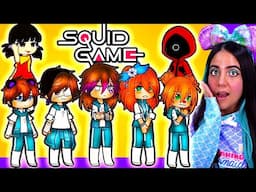 The Afton Family Plays Squid Game! 🦑 FNAF Gacha Club Mini Movie Reaction