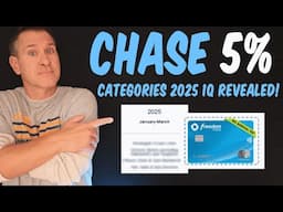 NEWS: 2025 Chase 5% Freedom Flex Categories Revealed (1st Quarter) 💳 5%/5x Cash Back Credit Card