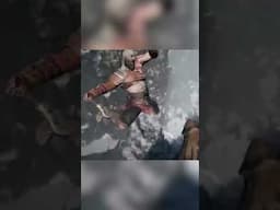 god of war Kratos spanking the lizard