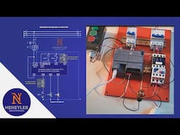 PLC CONTACTOR Y RELE TERMICO PARA UN ARRANQUE DE UN MOTOR