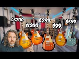 Gibson 1959 Les Paul vs Cheaper Competitors - Who Wins?