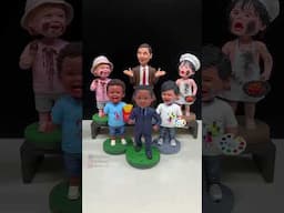 Fun Bobbleheads - The Joyful Moments of Handmade Clay Art