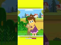 Annie and Ben Happy Dancing Under The Rain #shorts #kidssong #kidsfun #hooplakidz