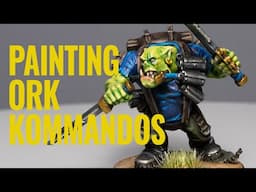 Painting Octarius Ork Kommandos