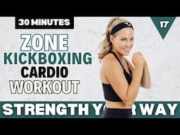 17: Zone Kickboxing Cardio Workout | Heart-Pumping & Sweaty and ZERO Equipment Needed!