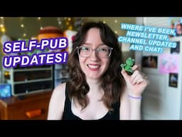 👀 EXCITING UPDATE + where I've been! | new website, newsletter, and publishing updates! 🥳