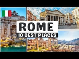 Best Places to Visit in Rome Italy in 2025 | Rome Travel Guide 2025 | 10 Enchanting Destinations