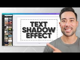 How To Add Text Shadow Effect in Canva