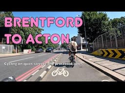 🚲 Cycling from Brentford to Acton without traffic just got very easy