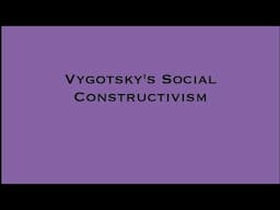 Vygotsky’s Social Constructivism theory of Learning | Theories of Constructivism | Vidya