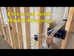 A Big Day for the Electricians at the House Project (and some HVAC)