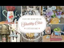 Shabby Chic Decorating Ideas | French Country DIY Spring Decor | Cottagecore Style