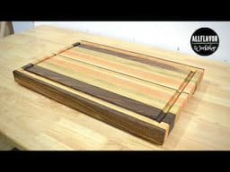 How To Make Edge Grain Cutting Board | DIY Edge Grain Cutting Board