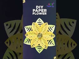 DIY Paper Flowers | Decoration Paper Flower | Mini Paper Flower | @VENTUNOART