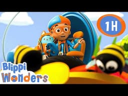 Honey | Blippi Wonders | Cars, Trucks & Vehicles Cartoon | Moonbug Kids