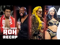 Shane Taylor & Shibata CLASH! Komander retains, Leila Grey calls out Red Velvet +more ROH TV 1/23/25