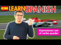 Spanish Verb Quedar: Everyday Expressions | Learn Spanish by Listening ✅