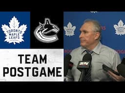 Maple Leafs Media Availability | Postgame at Vancouver Canucks | February 08, 2025